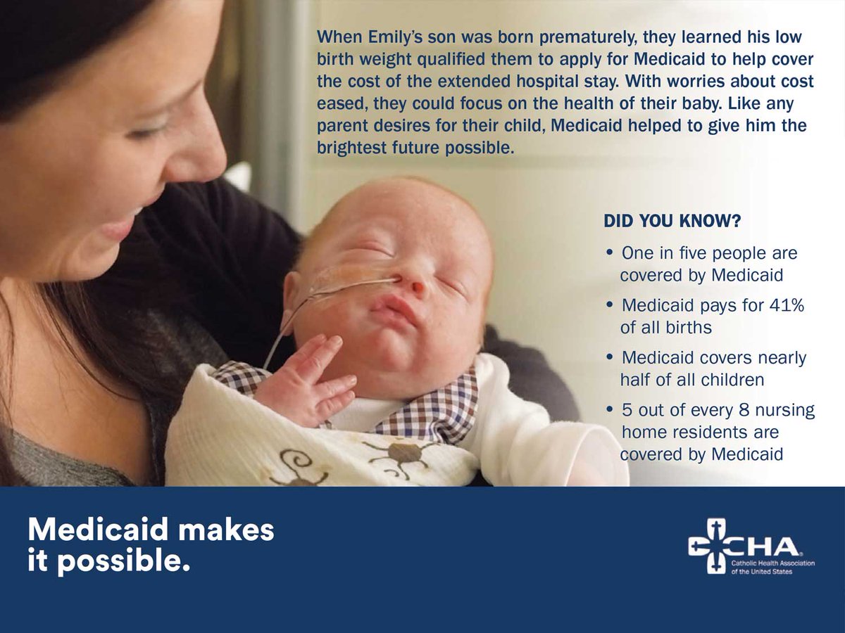 Congress should not take America down a dangerous path of drastically reducing access to health care in the United States. #MedicaidPossible #NoCutstoMedicaid #Medicaid