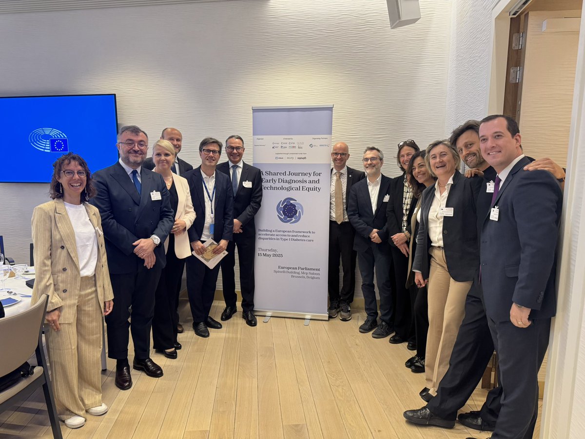 💡Today, together with <a href="/EDENT1FI/">EDENT1FI</a> and Esperia Advocacy, European Diabetes Forum (EUDF) co-organised an event at the European Parliament on accelerating access to and reducing disparities in Type 1 Diabetes (T1D) care.

🧑‍⚕️ The event focused on the importance of early screening for