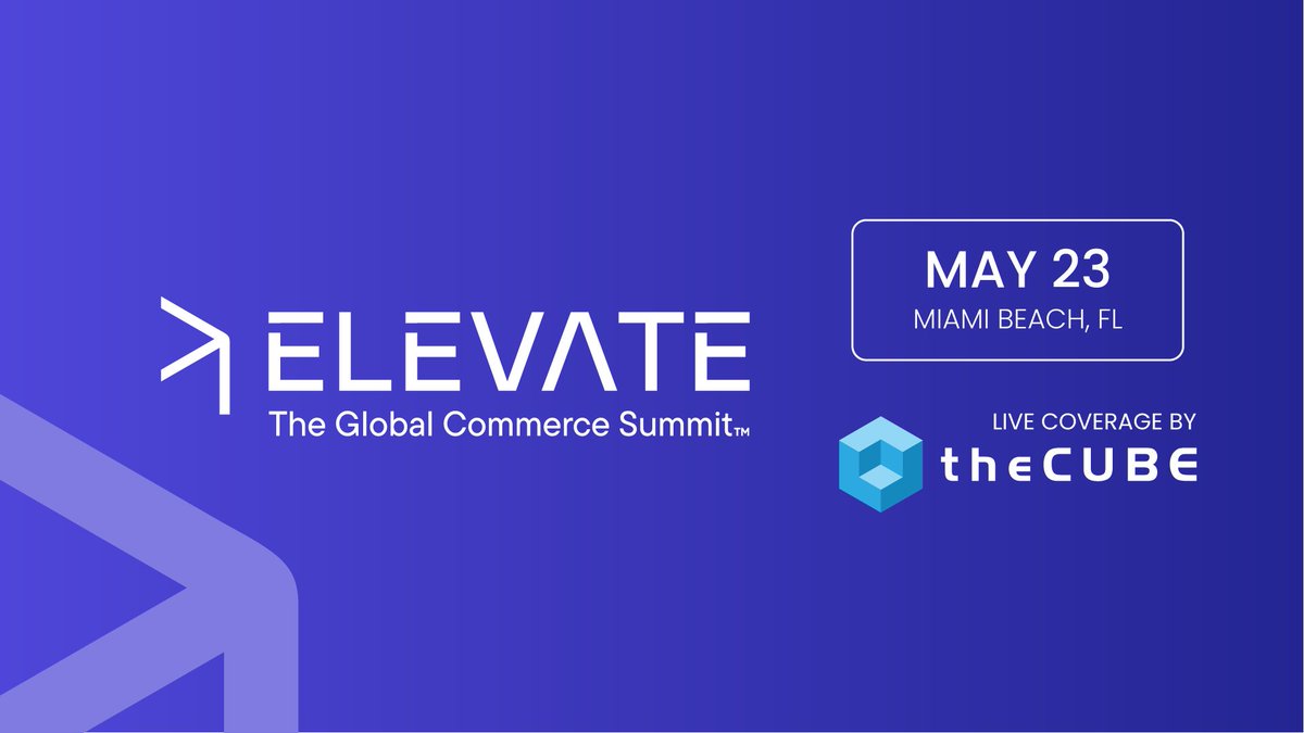 theCUBE's tweet image. Don’t miss #theCUBE’s coverage of @commercetools #Elevate2025 summit on May 23 🚀 Explore how #ComposableCommerce aims to transform retail with modular, #CloudNative agility.
👉 More:
siliconangle.com/2025/05/14/com…

#ctElevate25 #RetailTech