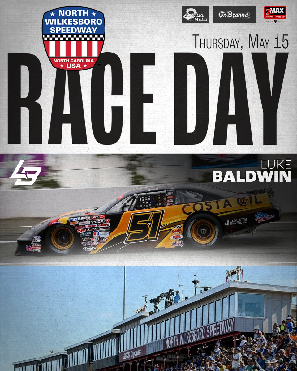 Tommy Baldwin Racing (@tbr7ny) on Twitter photo Luke is back with <a href="/RickWareRacing/">Rick Ware Racing</a> in the <a href="/CARSTour/">CARS Tour</a> today at <a href="/NWBSpeedway/">North Wilkesboro Speedway</a>. ✌️ Luke is back with <a href="/RickWareRacing/">Rick Ware Racing</a> in the <a href="/CARSTour/">CARS Tour</a> today at <a href="/NWBSpeedway/">North Wilkesboro Speedway</a>. ✌️