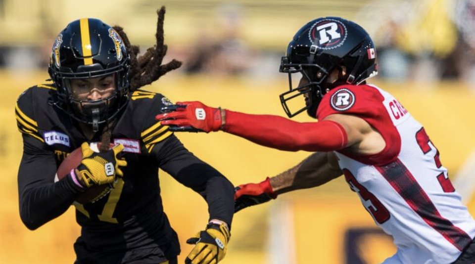 Abrupt end to record-setting '24 campaign fuels Ticats receiver Shemar Bridges. cbc.ca/news/canada/ha… <a href="/CFL_News/">CFL News</a> <a href="/CFL/">CFL</a>