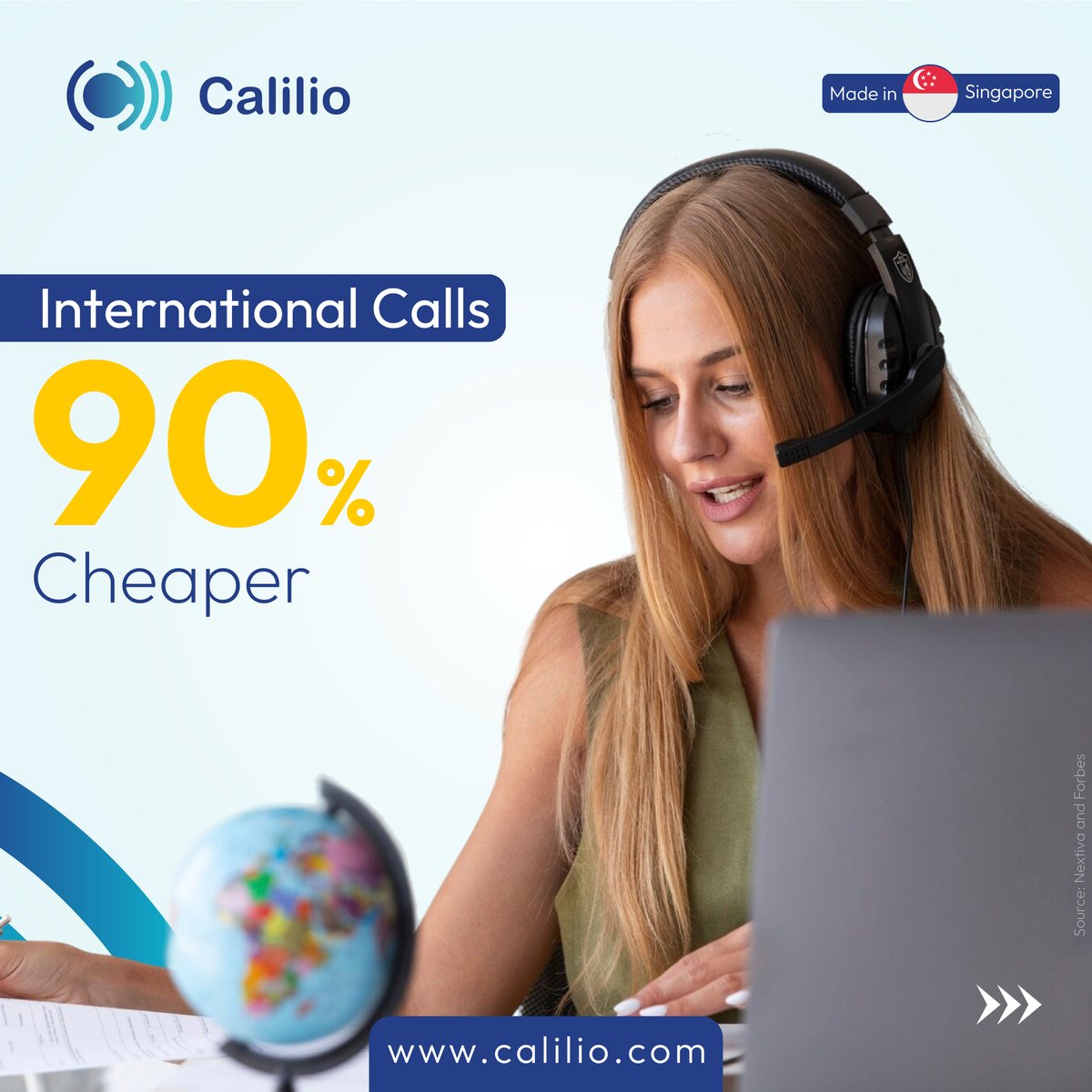 caliliovoip's tweet image. Still overpaying for calls in 2025?

You could save up to 𝟗𝟎% on international calls with Calilio&apos;s VoIP system. 
Thousands have already switched — why not you?

Get started today. vist.ly/3n4dvyh

#calilio #voip #smartcalling #stopoverpaying #business