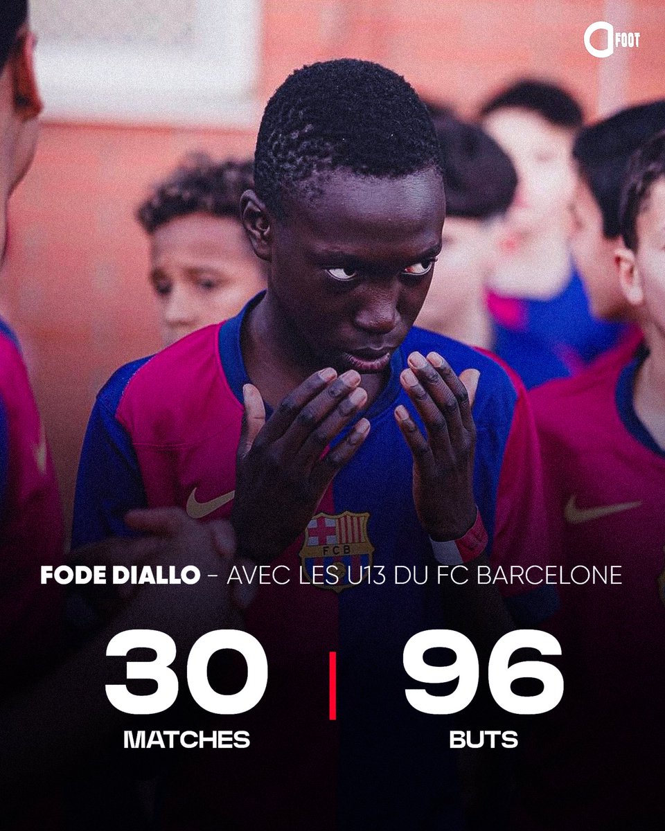 Le Barça tient encore un crack ?

Seulement 12 ans… 💎🇬🇳