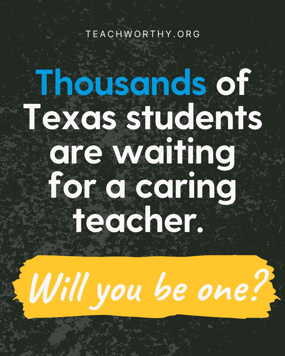 At Teachworthy, we believe every student deserves an educator who cares, inspires, and empowers them to reach their full potential.  

If you're ready to make a lasting impact in the classroom, we want YOU to join our community of passionate teachers. 

✨ Apply now and start