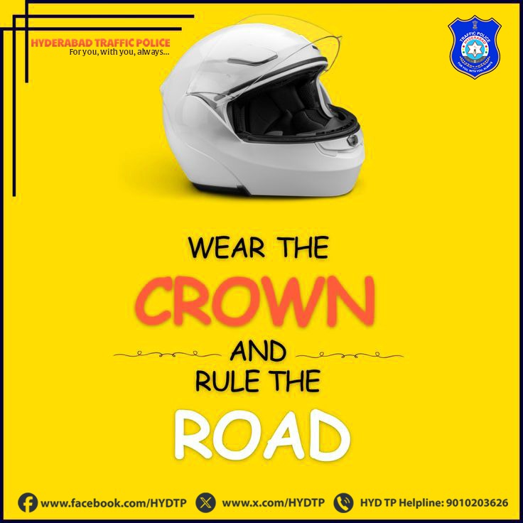 HYDTP's tweet image. #HYDTPweBringAwareness
#HelmetAwareness #RoadSafety