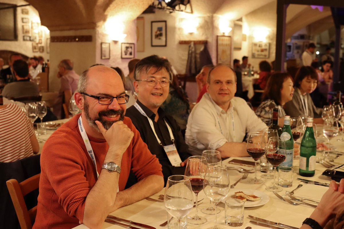 From last night - ENRIS 2025 #NetworkingDinner at📍 Cantina Bentivoglio, #Bologna✨#pco #Event