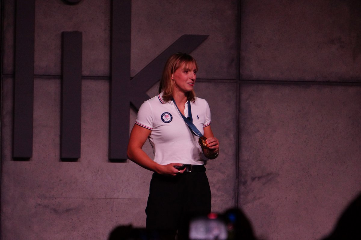 Stephen Foskett (@sfoskett) on Twitter photo Now @Qlik is welcoming their guest speaker, <a href="/katieledecky/">Katie Ledecky</a> to the #QlikConnect stage, the most-decorated female swimmer in history. She has won nine Olympic gold medals and 21 world championship gold medals and just set a new world record! Now @Qlik is welcoming their guest speaker, <a href="/katieledecky/">Katie Ledecky</a> to the #QlikConnect stage, the most-decorated female swimmer in history. She has won nine Olympic gold medals and 21 world championship gold medals and just set a new world record!