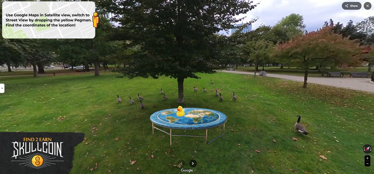 SkullcoinBTC's tweet image. 🦆 Duck Tales: #Find2Earn! Prize: 13000 $FLAT (~10 USD)
🗺️ Find the location in the photo ➢ Share a link.
📍 Start here maps.app.goo.gl/CtKnx7dAMSQWVC…
42.986942, -81.248884
🔄 Repost + 💛 Like to join the hunt!
📺 Share x.com/i/broadcasts/1…
🏆 First to submit the correct…