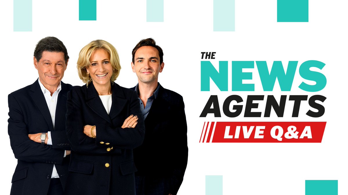 The News Agents (@thenewsagents) on Twitter photo We're doing a special 𝐋𝐈𝐕𝐄 Q&A episode @ 12.30pm tomorrow!
Have a question about this week in politics?
📧 Reply here or email: newsagents@global.com
🎥 Watch live on @globalplayer 👉globalplayer.com / <a href="/YouTube/">YouTube</a>
<a href="/jonsopel/">Jon Sopel</a> | <a href="/lewis_goodall/">Lewis Goodall</a> We're doing a special 𝐋𝐈𝐕𝐄 Q&A episode @ 12.30pm tomorrow!
Have a question about this week in politics?
📧 Reply here or email: newsagents@global.com
🎥 Watch live on @globalplayer 👉globalplayer.com / <a href="/YouTube/">YouTube</a>
<a href="/jonsopel/">Jon Sopel</a> | <a href="/lewis_goodall/">Lewis Goodall</a>
