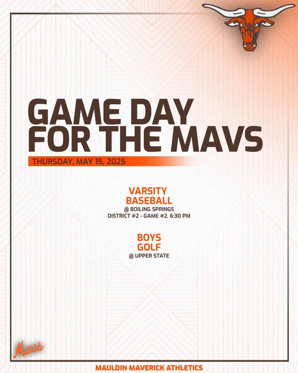 🟧🟫 GAME DAY FOR THE MAVS 🟫🟧

The postseason push continues!!  🤘🏼🐂