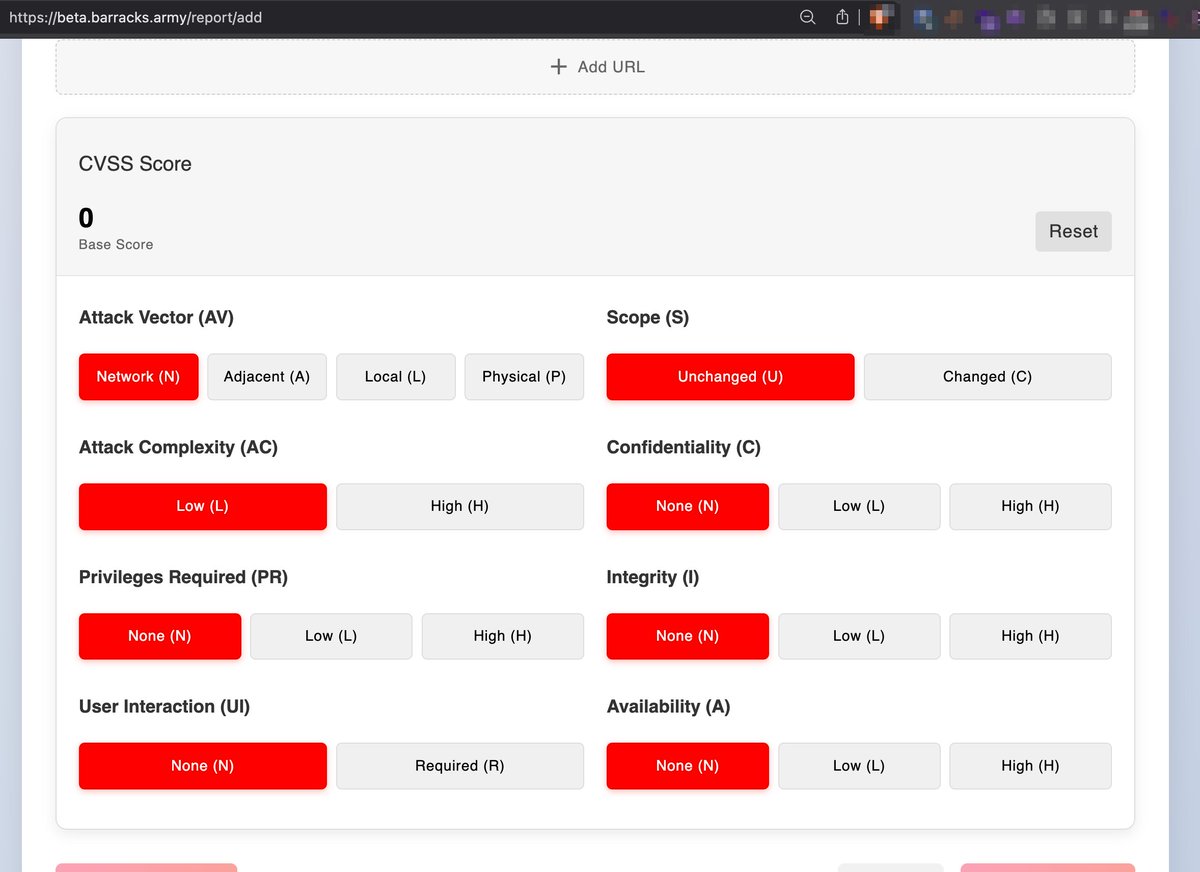 BarracksArmy's tweet image. Pushing subtle changes to the Beta Platform👀
beta.barracks.army

Making it a lil more easier with each push to move to BB Platforms like @Hacker0x01, @Bugcrowd or @intigriti 

How it was                          --VS--                            How it is

#BarracksArmy