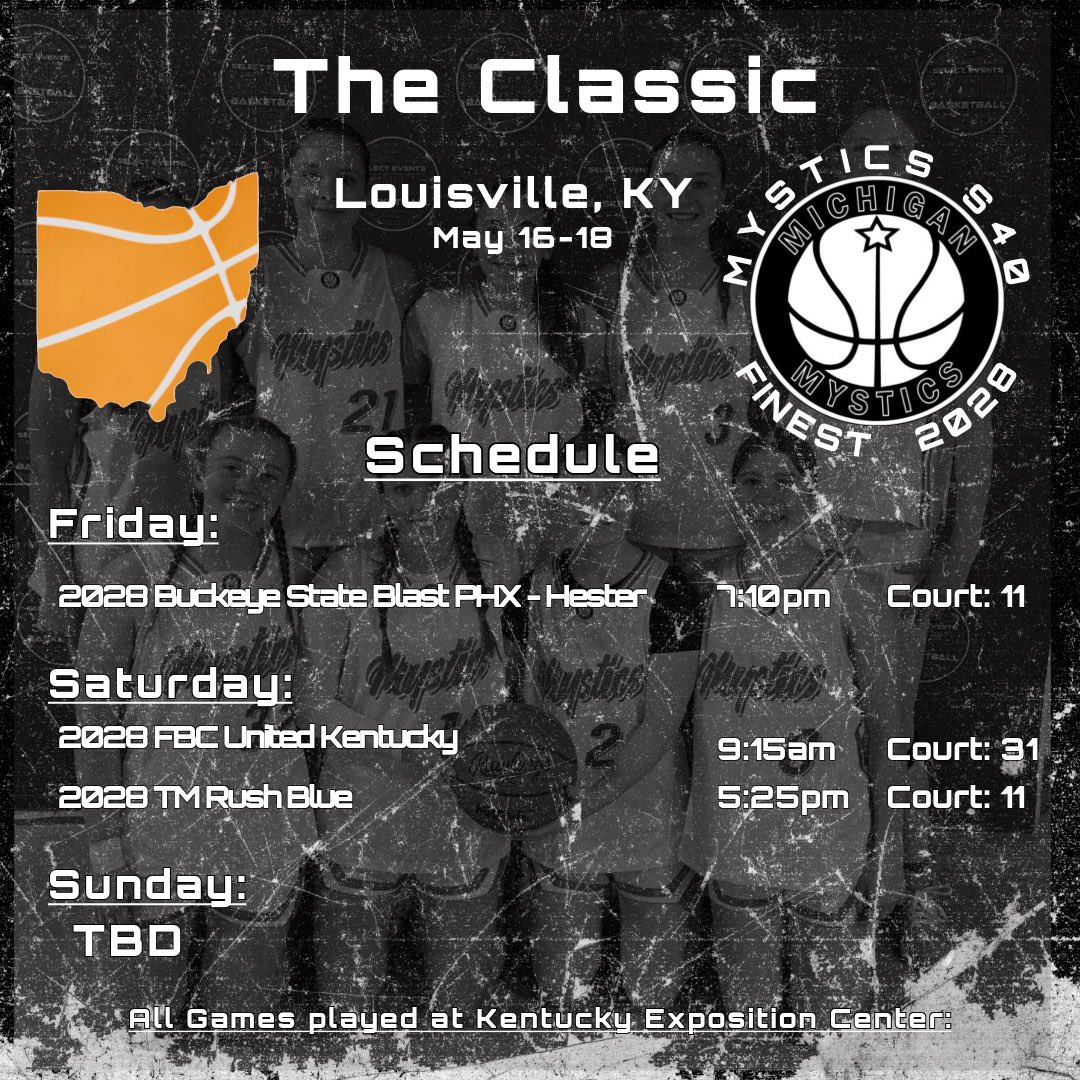 Avery Maslar (@avery_maslar) on Twitter photo Excited to play with my teammates in Louisville this weekend! <a href="/MImystics/">Michigan Mystics</a> <a href="/2028Chosen/">MI Mystics Finest 2028</a> Excited to play with my teammates in Louisville this weekend! <a href="/MImystics/">Michigan Mystics</a> <a href="/2028Chosen/">MI Mystics Finest 2028</a>