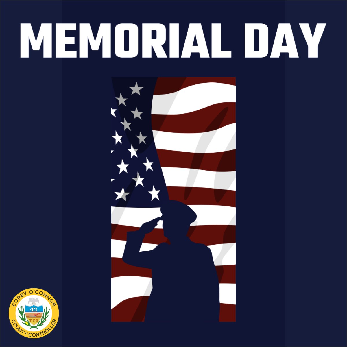 This Memorial Day, we remember and honor the brave men and women who gave their lives in service to our country. Their sacrifice will never be forgotten. 🇺🇸 #MemorialDay
