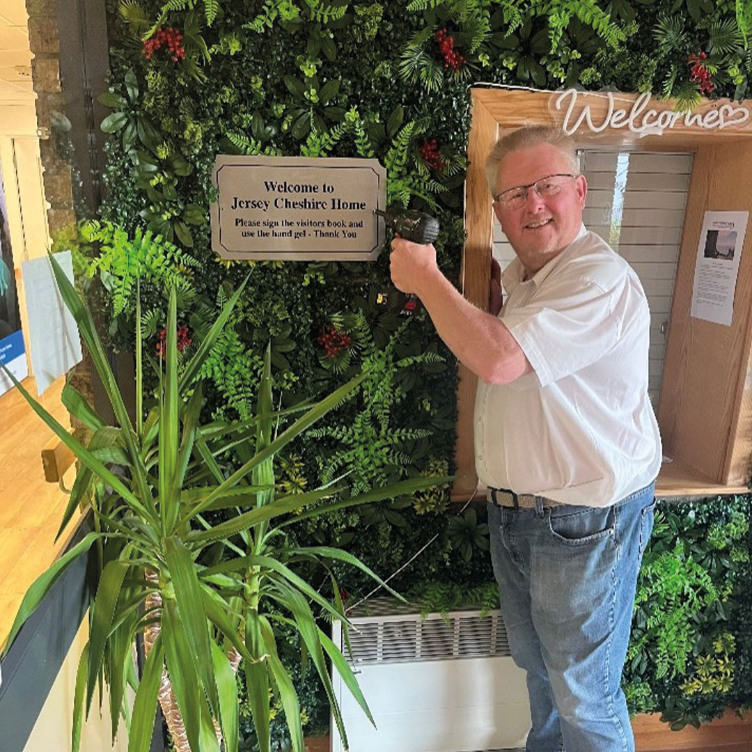 Behind every moment of care at Jersey Cheshire Home is someone like Adrian 🌟 

From Head Chef to Catering &amp; Facilities Manager, he’s kept things running smoothly for 16 years—quietly making a big difference every day 💜

Read more: jch.je/adrian-the-bac…