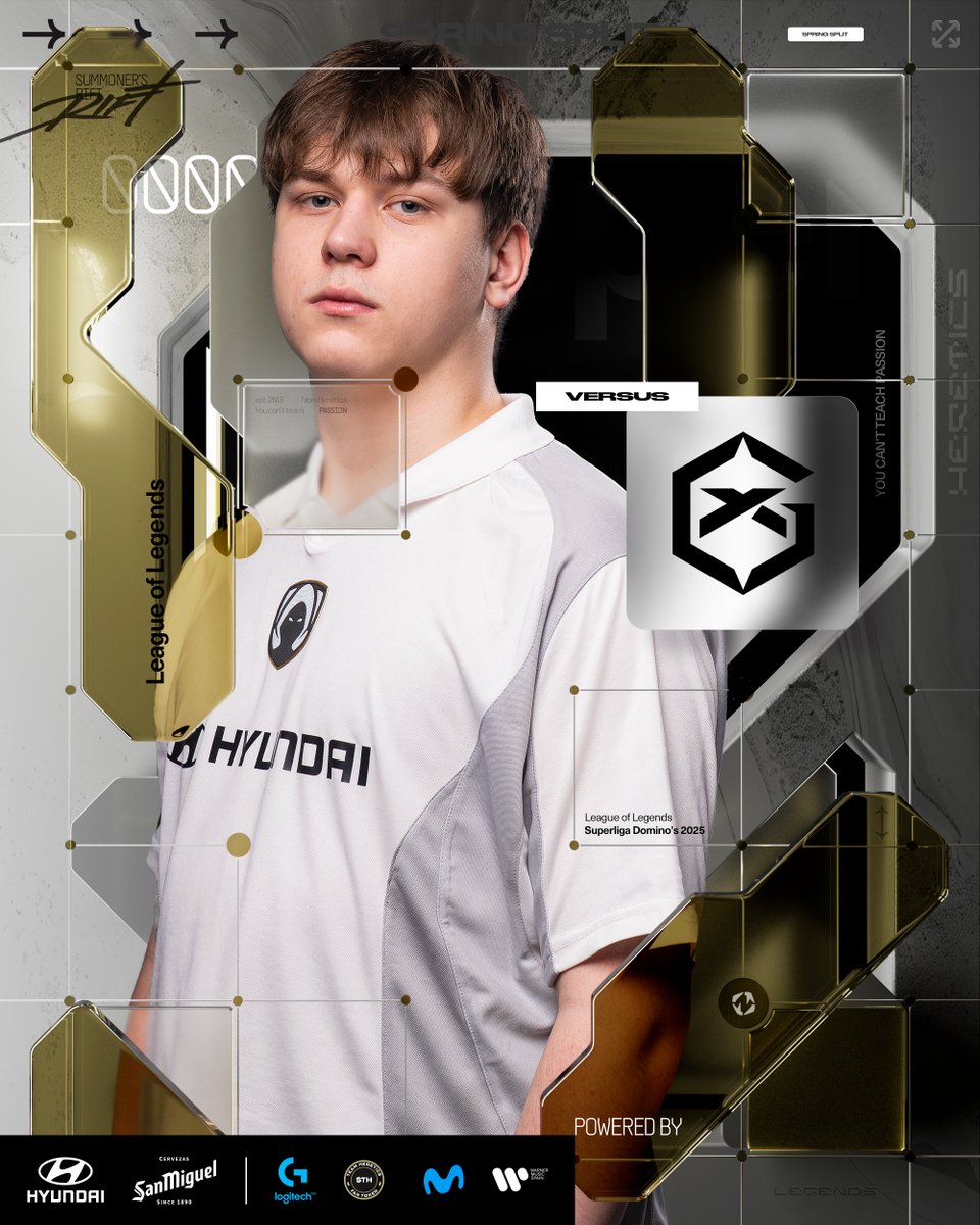 Esta competicion es nuestra.

Hoy a las 18:00h nos toca volver a demostrarlo 🫡

#VamosHeretics | #SuperligaDominos