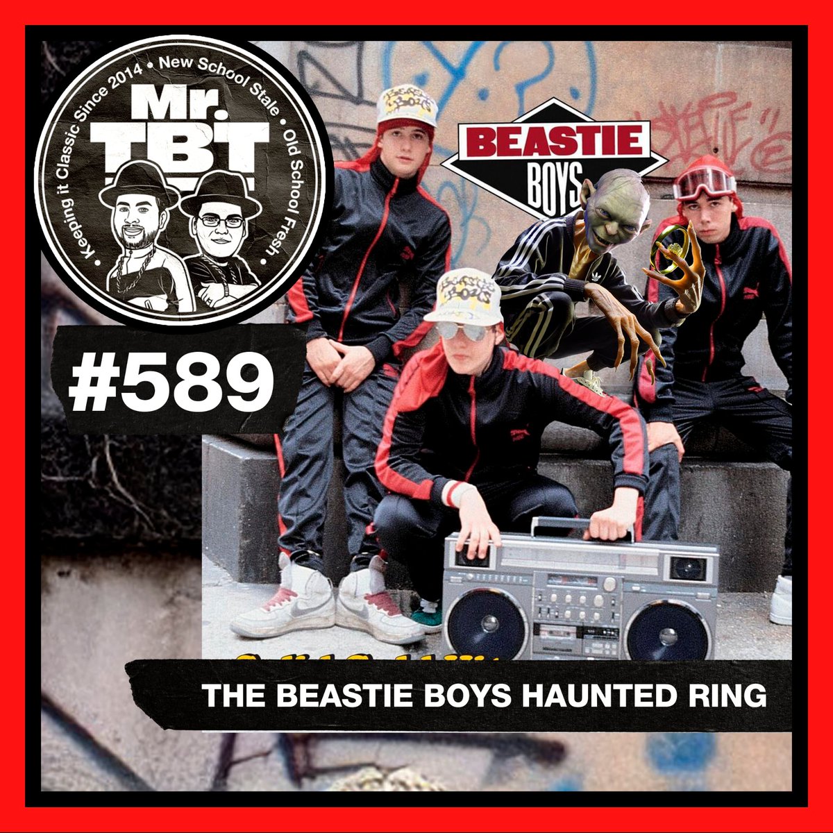 This week we bring you Keith Haring <a href="/LEGO_Group/">LEGO</a> , the end of Goodie Mob, Snoop and Dre ignoring the Regulator, the story of the <a href="/beastieboys/">Beastie Boys</a> <a href="/adrock/">ADROCK</a>  haunted ring, a New to the Old from <a href="/lareezymusic/">La Reezy</a> , and new music from <a href="/PMDofEPMD/">Parish Smith</a> . Let’s listen. mrthrowbackthursday.com/ep0589/