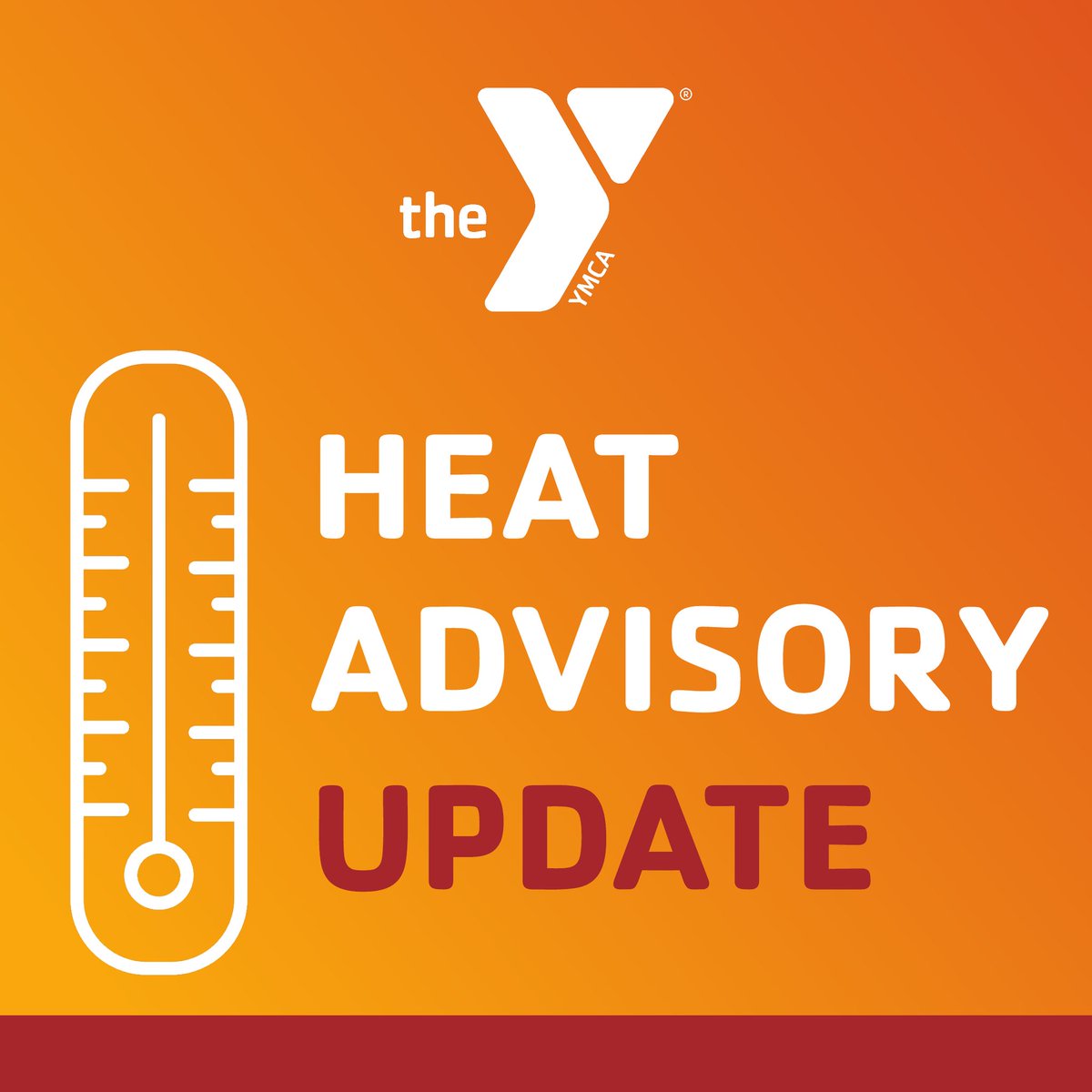 YMCA locations across the Houston area will be open as cooling centers Saturday and Sunday for anyone who needs a place to cool off during the excessive heat advisory. Visit our website for information on your nearest location and operating hours. ymcahouston.org/locations