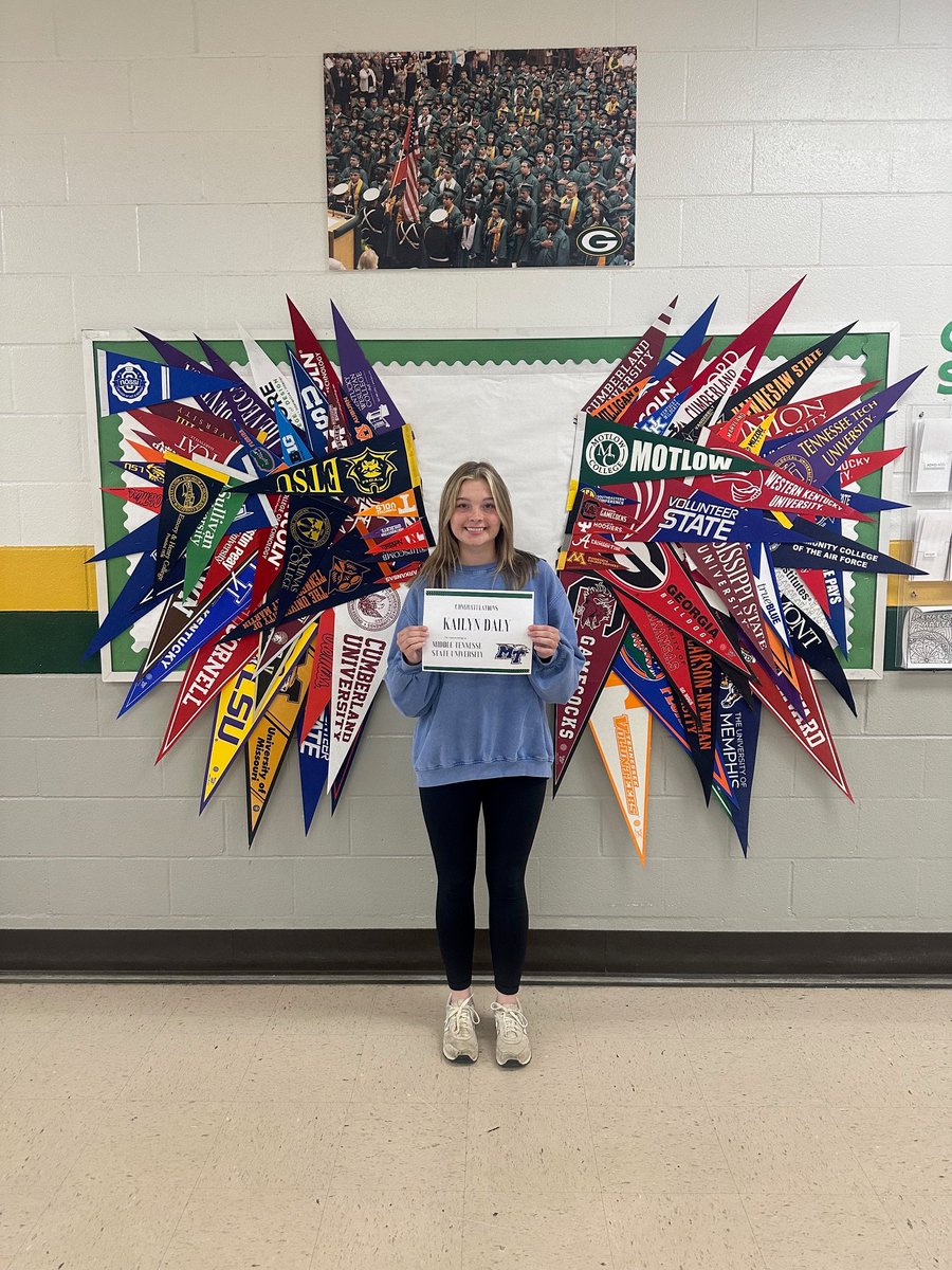 Congrats to Kailyn Daly on her commitment to MTSU!