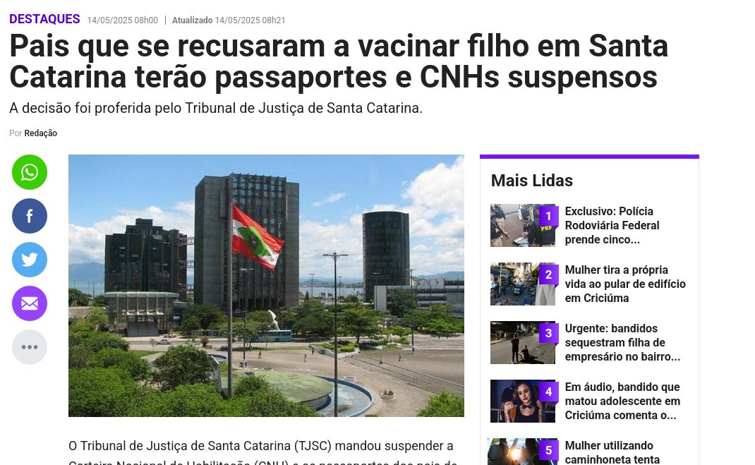 Bem educativo, hein?
Que democrático!
Respeitando todas as convenções internacionais do pós-guerra.
No aguardo das justificativas dos lobistas da máfia farmacêutica falando que tais medidas são necessárias.