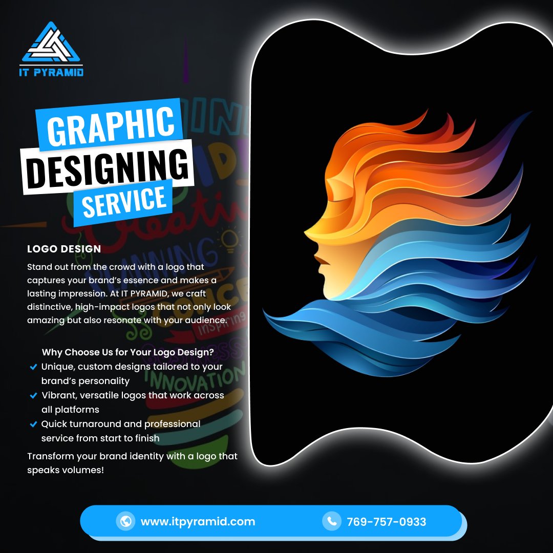 ITPyramid1's tweet image. Your Brand’s First Impression Starts Here! Craft a Logo That’s Instantly Unforgettable.

Reach out at 769-757-0933 or itpyramid.com

#LogoDesign
#BrandIdentity
#LogoInspiration
#MiniLogo
#CreativeDesign
#GraphicDesign
#Branding
#LogoCreator
#DesignStudio
#LogoOfTheDay