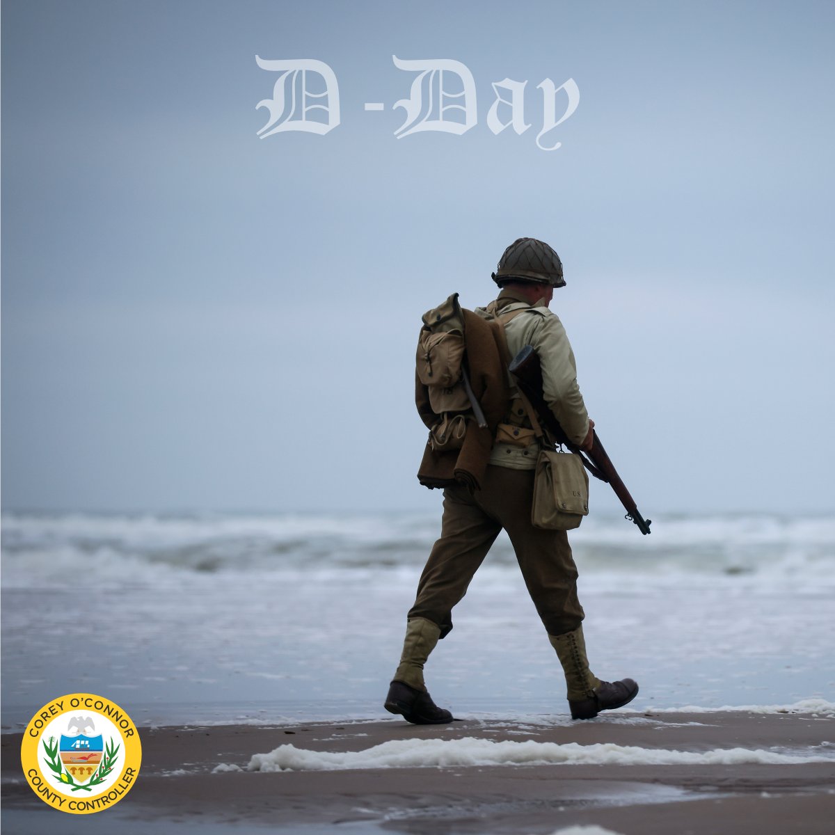 Today we remember the heroes of D-Day—those who stormed the beaches of Normandy on June 6, 1944. Their courage helped turn the tide of history. We honor their sacrifice. #DDay #NeverForget #WWII