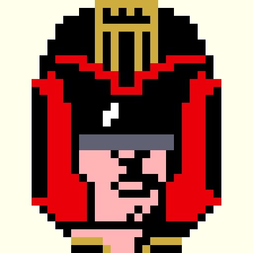 _rycko's tweet image. Judge Dread, created with Pixel Studio, canvas 32x32.