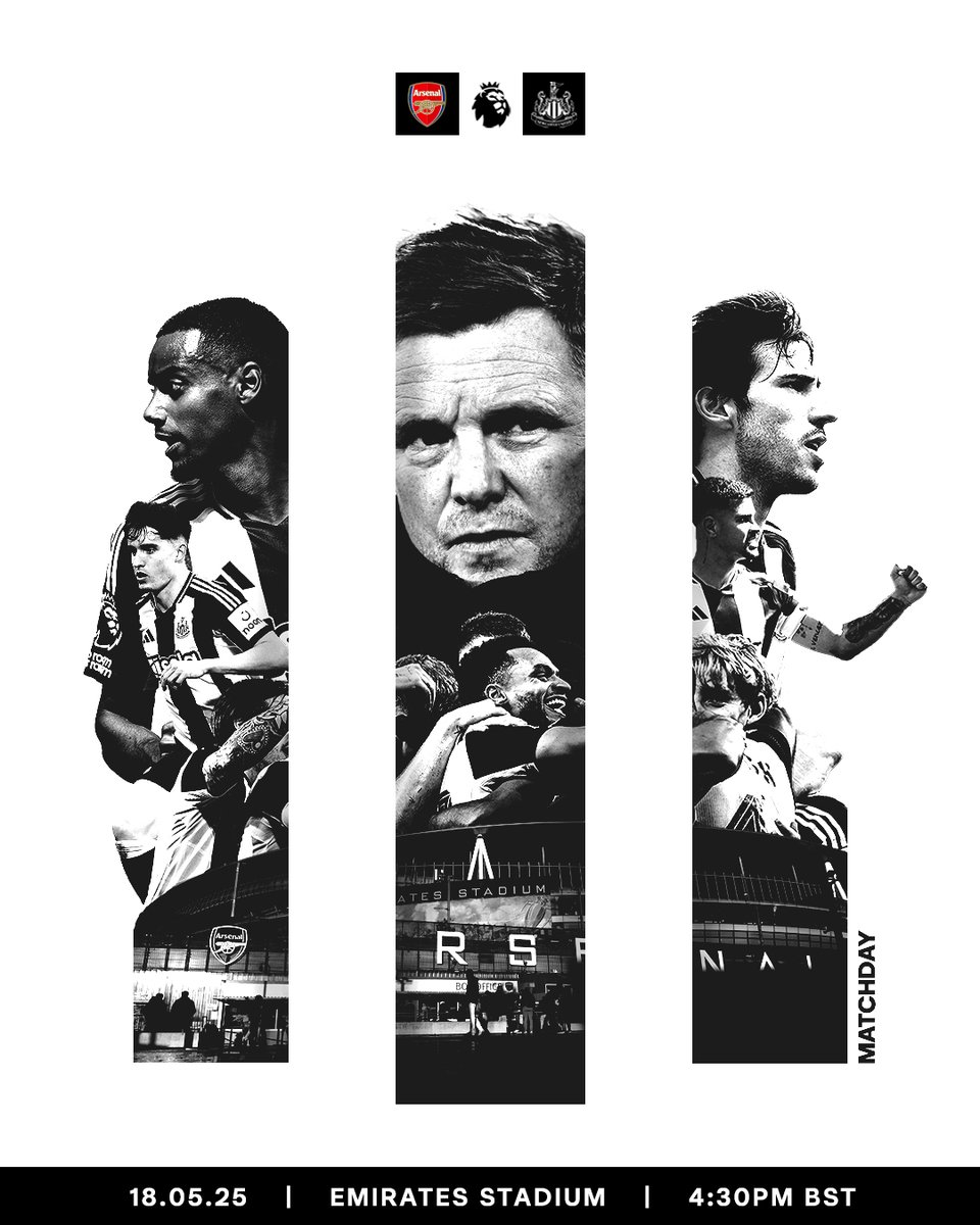 NUFC's tweet photo. Our penultimate game of 24/25.

HOWAY THE LADS! ✊ https://t.co/SsGpgURch1
