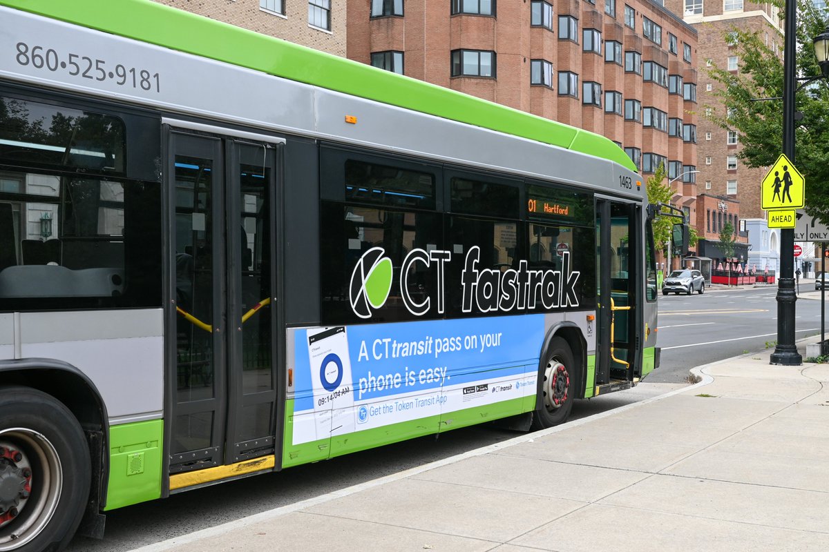 Sun’s out, rides on! ☀️
Hop on CTfastrak, kick back, and enjoy a smoother way to get around Central CT.

#Ctfastrak #BusTravel #CentralCT #Connecticut