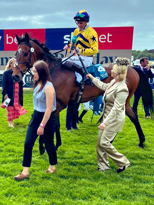 Jim Goldie Racing (@jimgoldieracing) on Twitter photo American Affair won the 1st <a href="/yorkracecourse/">York Racecourse</a> very nicely under another peach from <a href="/PMulrennan/">Paul Mulrennan</a> ! Here’s‘Charlie’, Alex Goldie & Paul getting a nice interview by his wife Adele Mulrennan for <a href="/itvracing/">ITV Racing</a> straight after the race! American Affair won the 1st <a href="/yorkracecourse/">York Racecourse</a> very nicely under another peach from <a href="/PMulrennan/">Paul Mulrennan</a> ! Here’s‘Charlie’, Alex Goldie & Paul getting a nice interview by his wife Adele Mulrennan for <a href="/itvracing/">ITV Racing</a> straight after the race!
