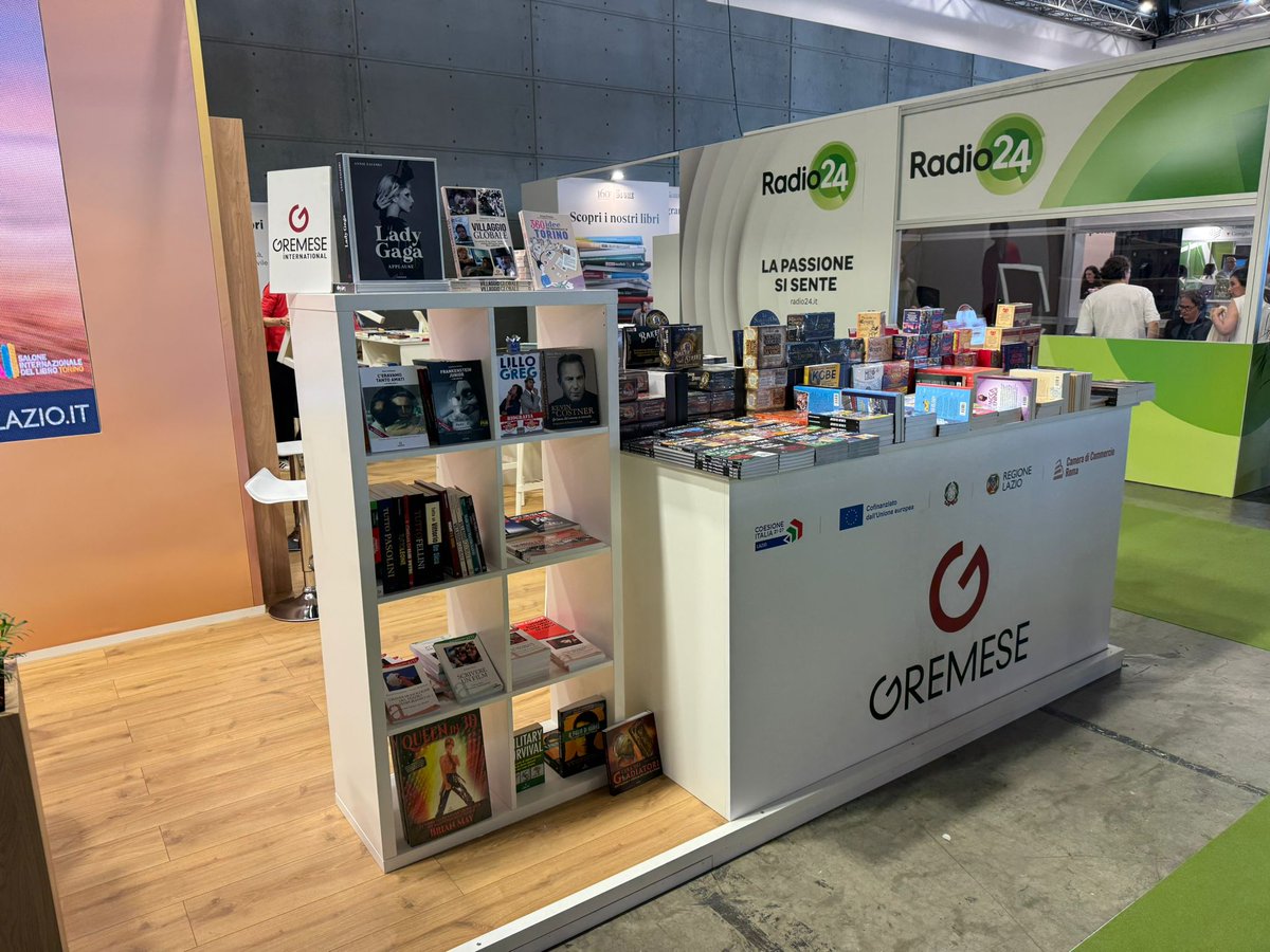 Gremese è al <a href="/SalonedelLibro/">Salone Libro Torino</a> 2025! 🎉
Vi aspettiamo allo stand X72 (Oval) con le ultime novità tra arti sceniche, cinema e cultura pop.
#GremeseEditore #SaloneDelLibro