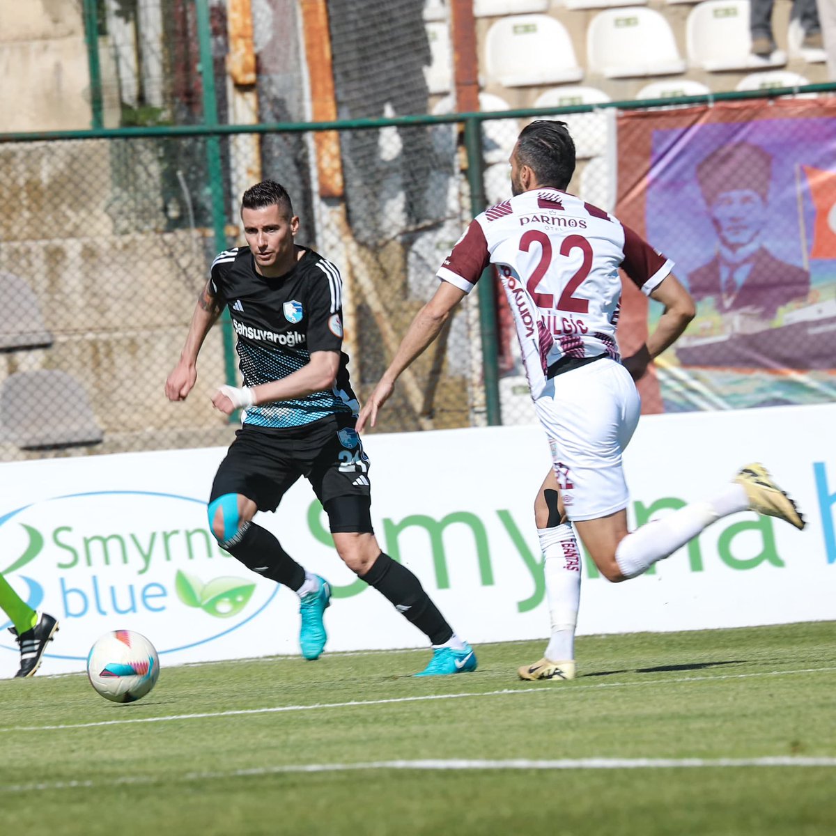 İlk yarıdan kareler.

#BANvERZ | 1-0