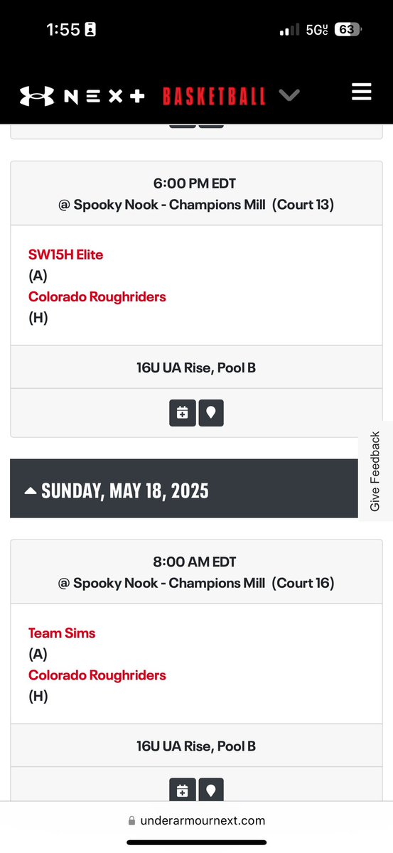 My schedule this weekend for the live period in Ohio!!!