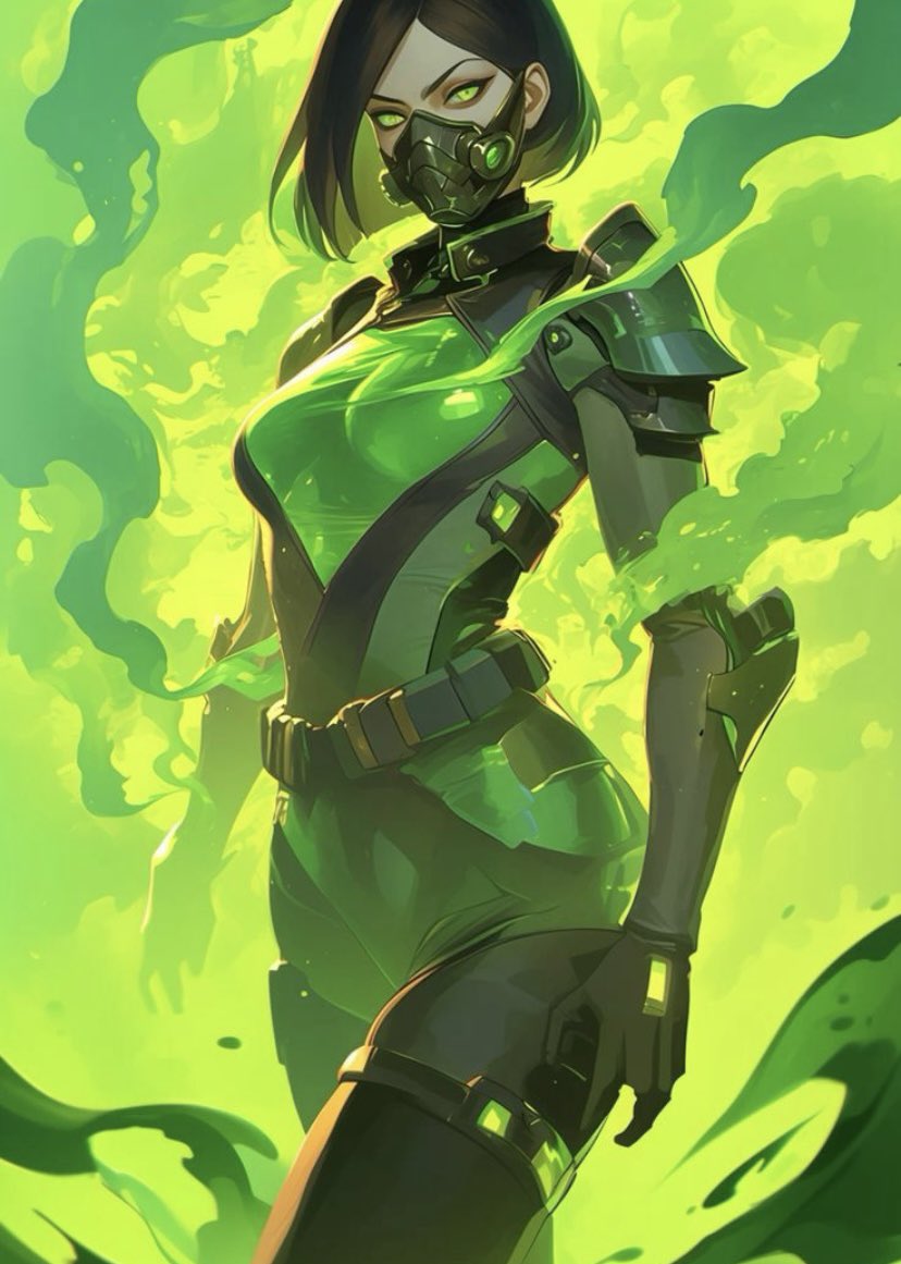 Yeji as Viper from Valorant