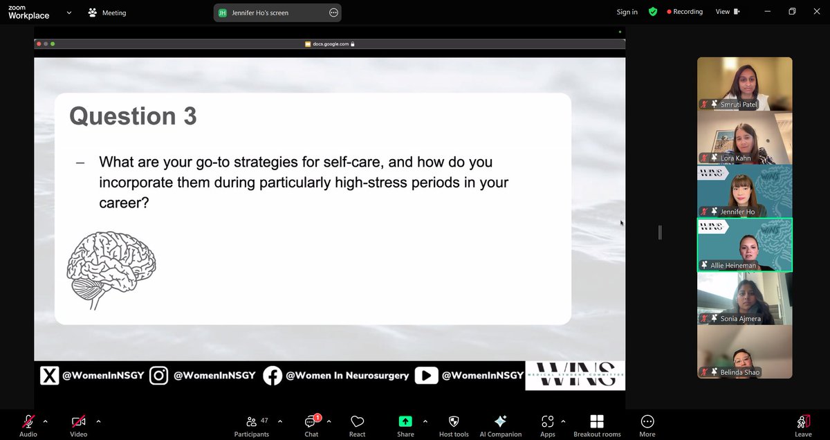 Thank you to our incredible speakers for sharing their insights on work-life harmony, and to everyone who joined us last night! Your presence made the event meaningful, and we’re grateful for the thoughtful conversations. #Neurosurgery #WINS