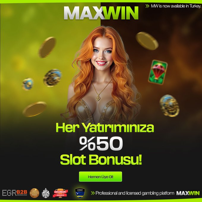💥#Maxwin'de Slot Severlere özel %50 Slot Bonusu!

🎁 Gün içinde yapacağınız yatırıma özel SLOT alanında geçerli %50 slot bonusu!

🍬 Maxwin'e Bugün Yatırım Yap, Ertesi Gün Hediye FreeSpin Kazan! 

Giriş; cutt.ly/maxsocial