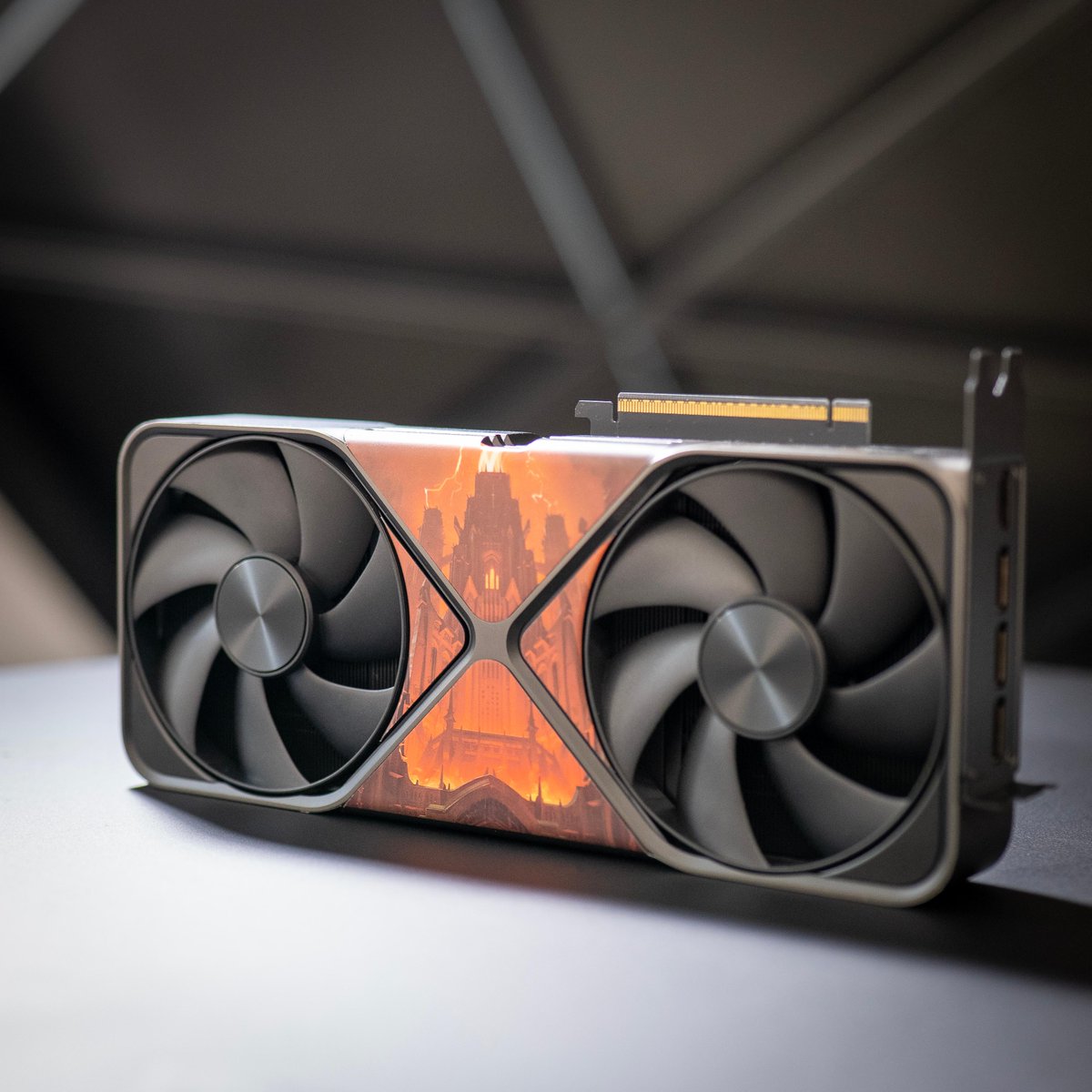 Bleib standhaft und kämpfe für deine Chance zu gewinnen.

Zur Feier der offiziellen Veröffentlichung von #DOOM: The Dark Ages verlosen wir eine speziell angefertigte NVIDIA GeForce RTX 5090 mit nativem Raytracing, NVIDIA DLSS 4 + Reflex.  

Um teilzunehmen: 

🟢 Like diesen