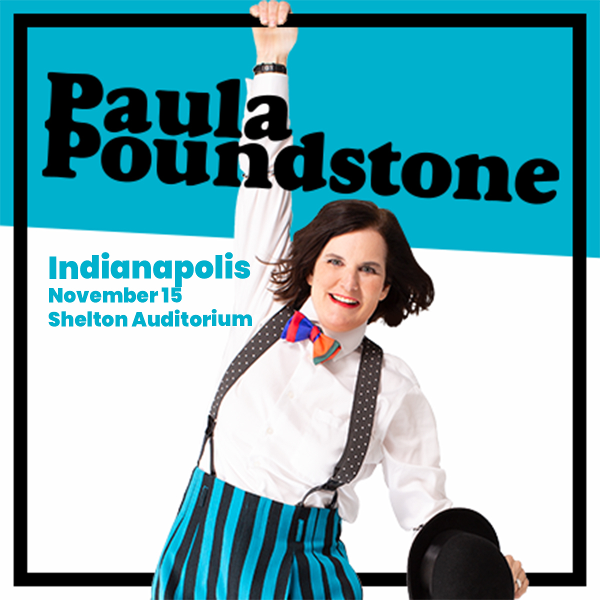 NOW ON SALE
🎙️ <a href="/paulapoundstone/">Paula Poundstone</a> 
📆 November 15 at Shelton Auditorium
🎟️ Get tickets at bit.ly/4kAvoSD