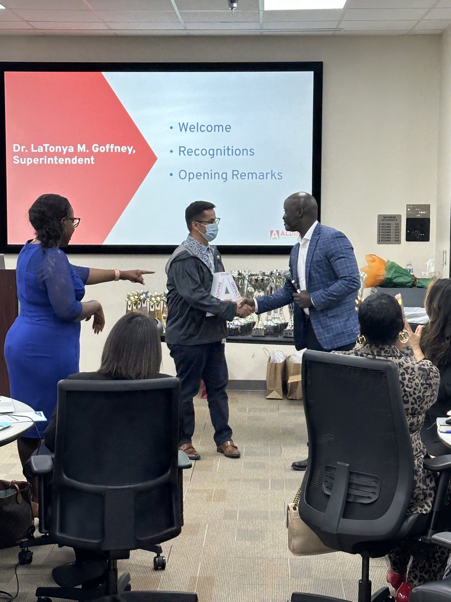 Abel Garza (@agarza_aldine) on Twitter photo <a href="/AldineISD/">Aldine ISD</a> congrats to Mr Lara getting special recognition from <a href="/drgoffney/">Dr. LaTonya M. Goffney</a> <a href="/MeadMS_AISD/">Mead Middle School</a> <a href="/AldineISD/">Aldine ISD</a> congrats to Mr Lara getting special recognition from <a href="/drgoffney/">Dr. LaTonya M. Goffney</a> <a href="/MeadMS_AISD/">Mead Middle School</a>