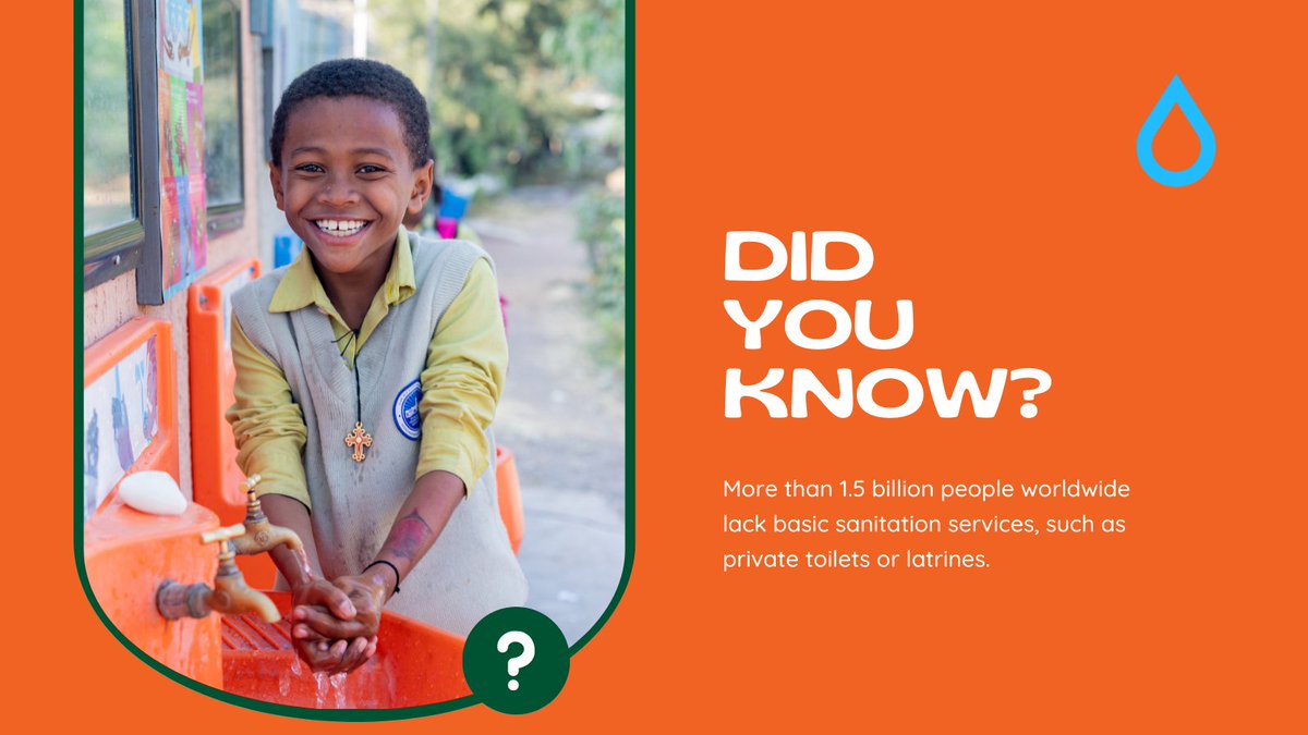 🚽Did you know that over 1.5 billion people don't have basic sanitation services?

Clean, child-friendly toilets are a crucial part of our programs in schools. 

Want to learn more about how we came up with our school toilet block design? Read more here: ow.ly/jnpj50VKW34