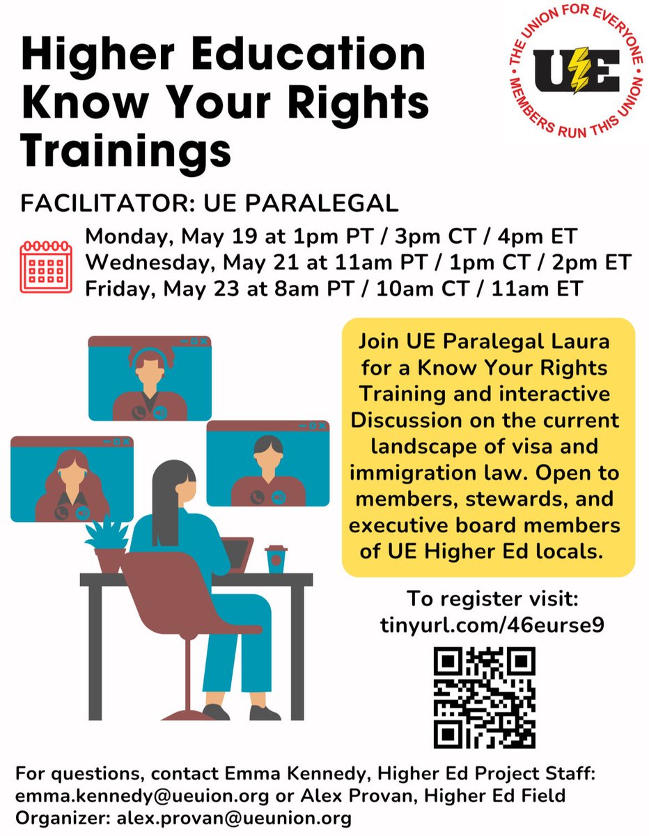 the only way to exercise our rights is to know them and act. this'll be good.