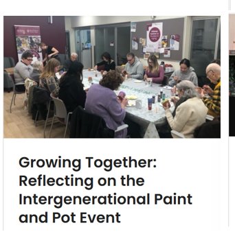 We are beary please to share an update today about a x.com/GilbreaSHARE group project . The Intergenerational Paint and Pot event 🐻💓  
Check out the Gilbrea site for more details about all the other student project updates.