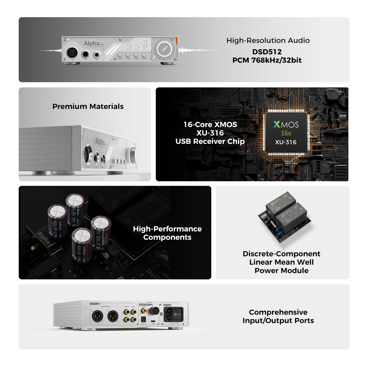 Digi_Aesth's tweet image. We’re excited to officially share more details about the Alpha PRO,along with the information you’ve all been waiting for — the price!

Official Launch Time: 7:00 PM PDT, May 22, 2024
Official Price: 699 USD

#Digi_Aesth #DACAMP #hifi