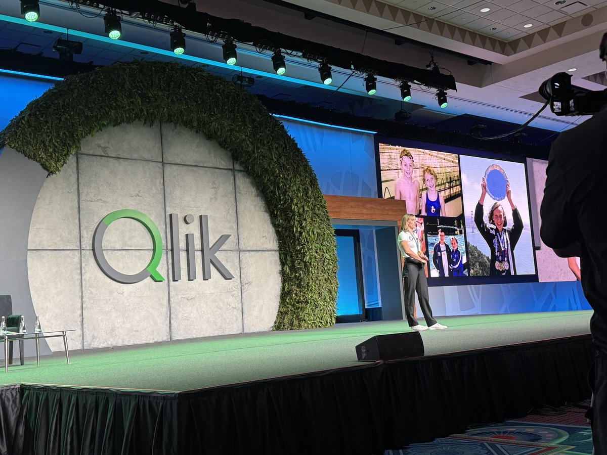 Kate Strachnyi ('DATAcated') (@datacated_) on Twitter photo Very inspiring session from <a href="/katieledecky/">Katie Ledecky</a> at <a href="/qlik/">Qlik</a> #qlikconnect Very inspiring session from <a href="/katieledecky/">Katie Ledecky</a> at <a href="/qlik/">Qlik</a> #qlikconnect