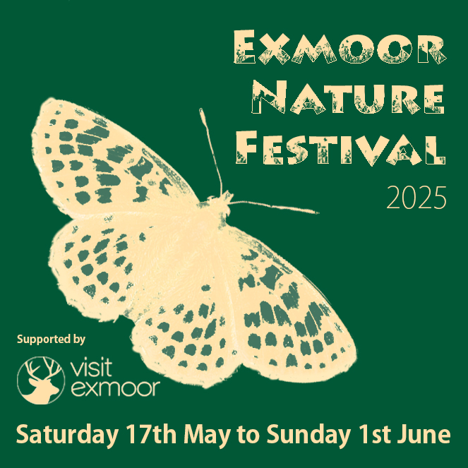 Exmoor Nature Festival begins today - over 50 events themed on wildlife and wellbeing!
Get all the details here exmoor-nationalpark.gov.uk/nature-and-lan…

This two-week celebration offers a fantastic lineup  that showcases the unique wildlife and habitats of Exmoor. Running until Sunday 1 June