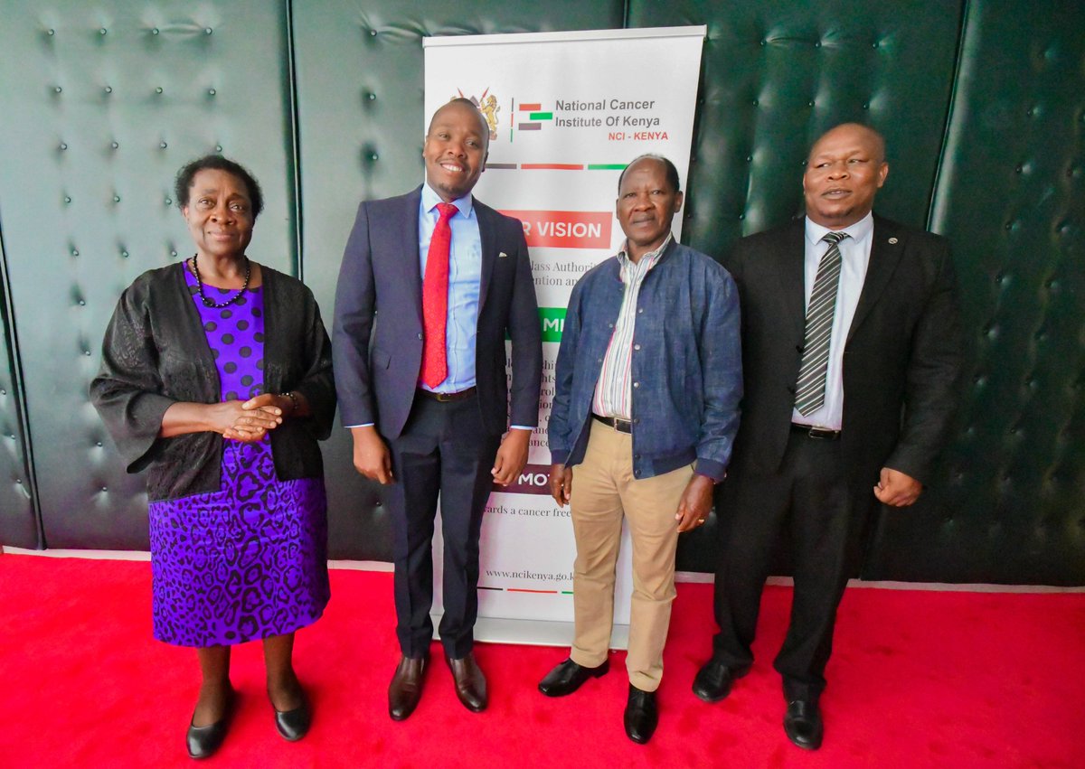 National Cancer Institute of Kenya (@ncikenya) on Twitter photo Today, <a href="/NCIKenya/">National Cancer Institute of Kenya</a> hosted a delegation from the National Commission for Science, Technology and Innovation <a href="/nacosti/">National Commission for Science,Tech & Innovation</a>, a state corporation mandated to regulate and assure quality in science, technology, and innovation.
The primary purpose of the visit was to assess NCI-K's capacity Today, <a href="/NCIKenya/">National Cancer Institute of Kenya</a> hosted a delegation from the National Commission for Science, Technology and Innovation <a href="/nacosti/">National Commission for Science,Tech & Innovation</a>, a state corporation mandated to regulate and assure quality in science, technology, and innovation.
The primary purpose of the visit was to assess NCI-K's capacity