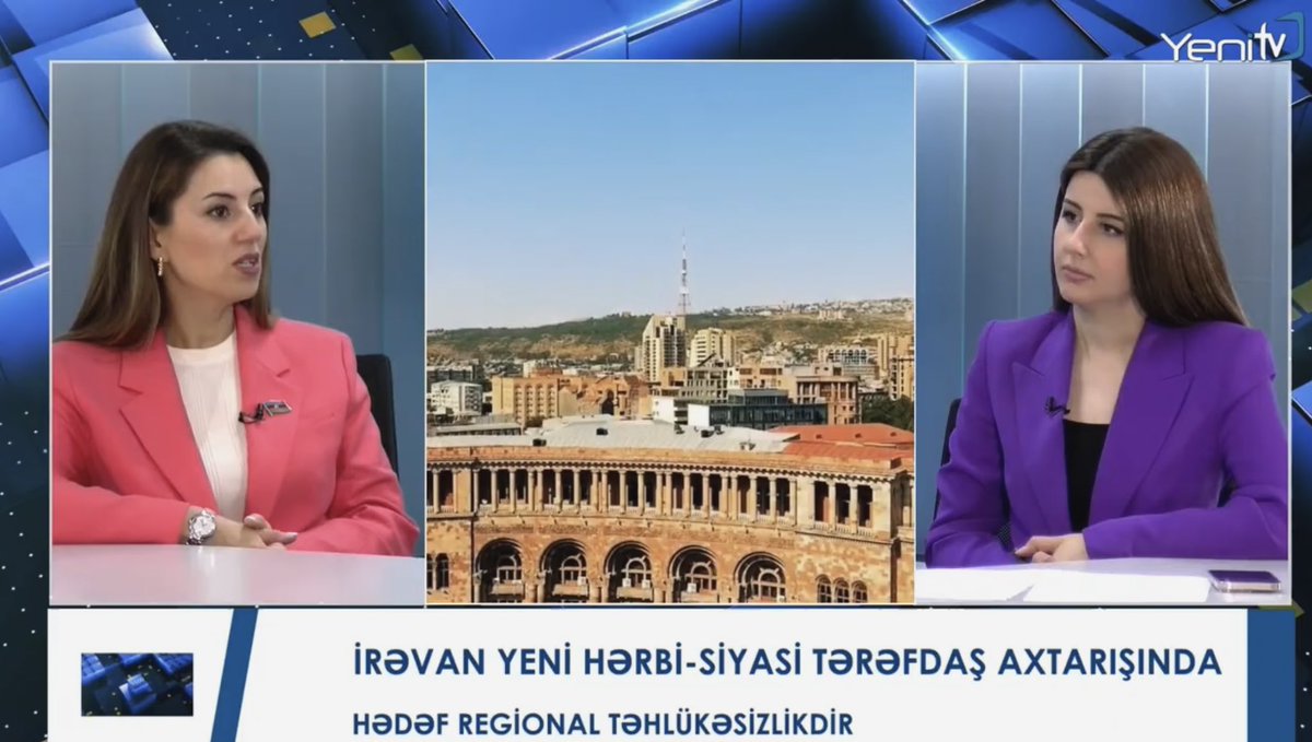 Yeni TV internet kanalının efirində Azərbaycan və Ermənistan arasında sülh prosesi ilə bağlı aktual məsələləri  müzakirə etdik
✅ youtube.com/live/IyHGMU1XL…