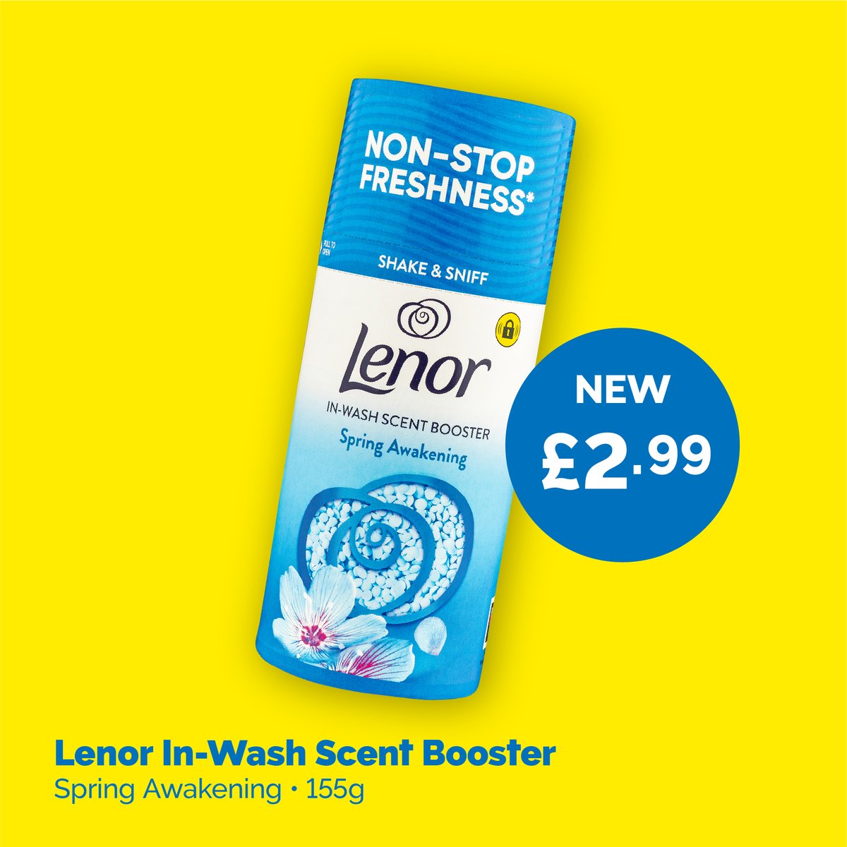 Poundstretcher1's tweet photo. Laundry Day just got a whole lot fresher with these new lines now available at your local Poundstretcher 👌#newlines #laundryday #surf #aerial #lenor https://t.co/PSMEukKoYH