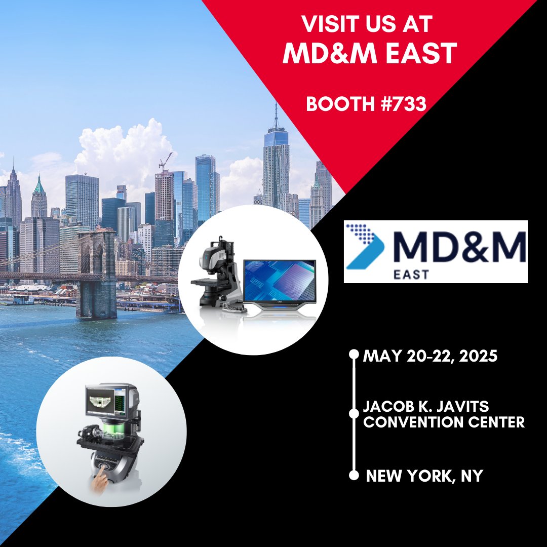 KEYENCE (@keyenceusa) on Twitter photo Discover precision at MD&M East! Visit KEYENCE at Booth #733 to explore our cutting-edge Digital Microscope and Instant Measurement System.
Instant Measurement System: keyence.com/MDMEast_IM_X
Digital Microscope: keyence.com/MDMEast_VH_X
#KEYENCE #MDMEast
<a href="/IME_Events/">Informa Markets - Engineering</a> Discover precision at MD&M East! Visit KEYENCE at Booth #733 to explore our cutting-edge Digital Microscope and Instant Measurement System.
Instant Measurement System: keyence.com/MDMEast_IM_X
Digital Microscope: keyence.com/MDMEast_VH_X
#KEYENCE #MDMEast
<a href="/IME_Events/">Informa Markets - Engineering</a>