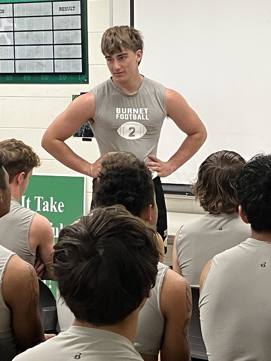 Riley Howell class of ‘26 with another Senior Talk: 
Character = Respecting All

✅Discipline
✅Attitude 
✅Work Ethic
✅Grind 

“True character isn’t shown in how we treat people we admire, but in how we treat those we disagree with.”

#DAWGS