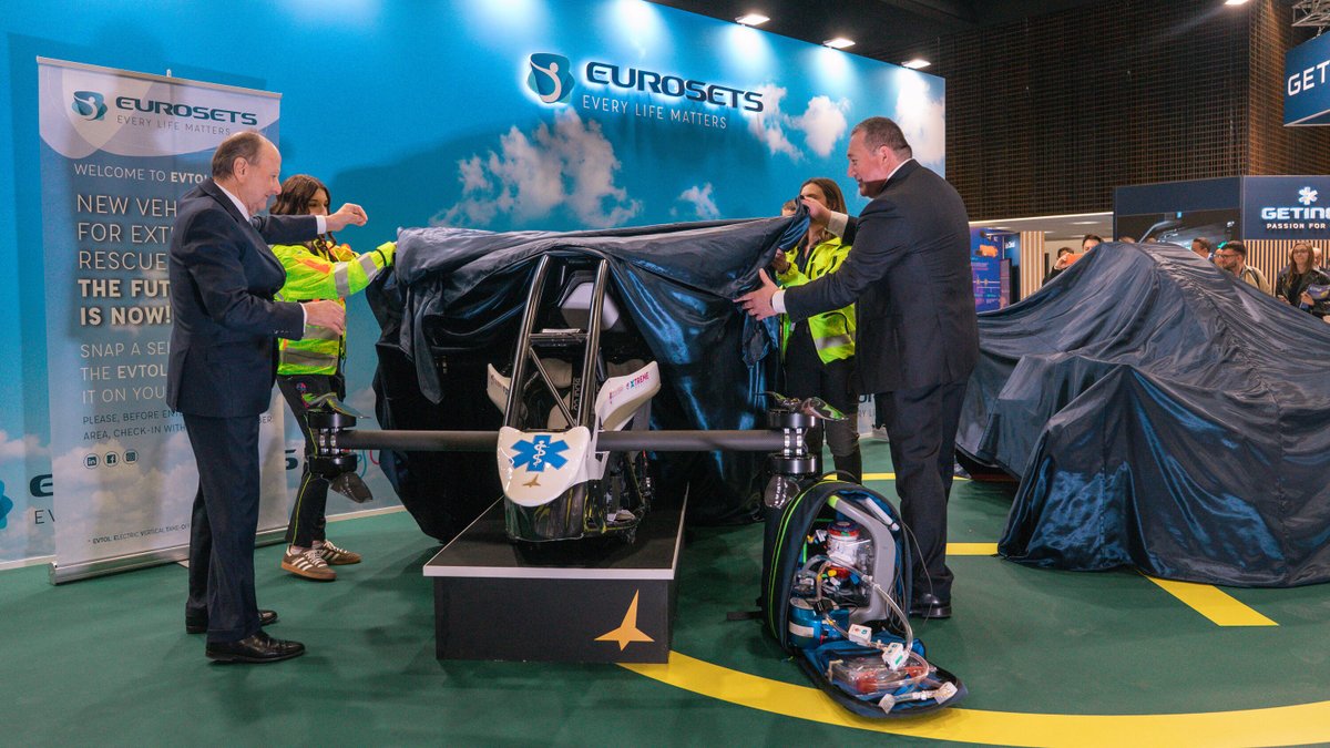 jetson_aero's tweet image. EuroSets invited Jetson to collaborate unveiling their newest medical technology at this year's EuroELSO Congress. Their invitation was an encouraging sign that they saw real potential in the Jetson ONE for emergency medical services.
Together, we shared how next-generation…